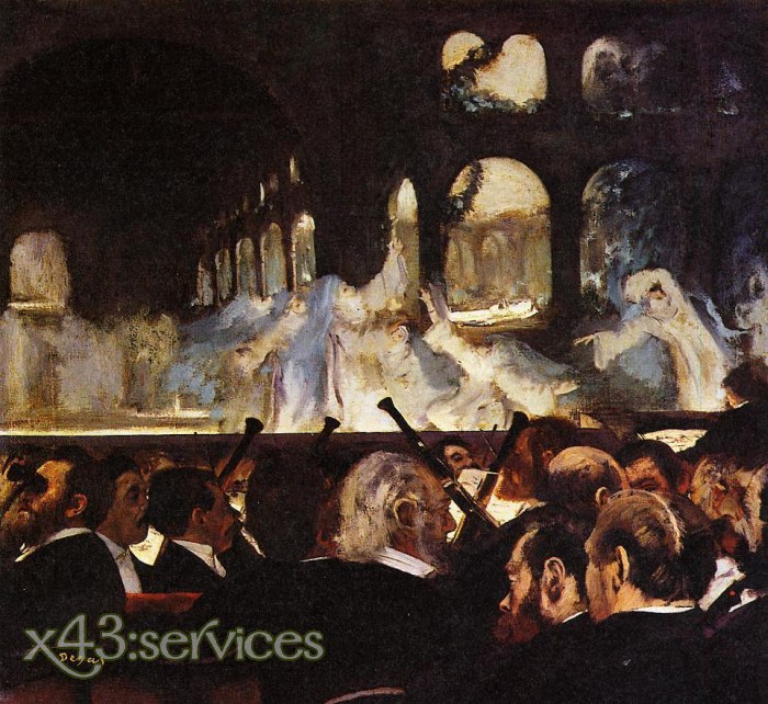 Edgar Degas - Die Ballettszene aus Robert la Diable